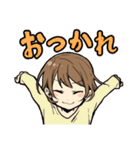 女の子の敬語とタメ語スタンプ（個別スタンプ：10）