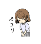 女の子の敬語とタメ語スタンプ（個別スタンプ：17）