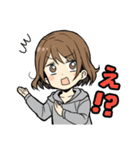 女の子の敬語とタメ語スタンプ（個別スタンプ：20）
