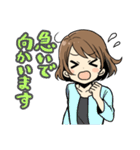 女の子の敬語とタメ語スタンプ（個別スタンプ：37）