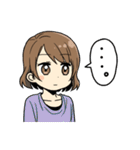 女の子の敬語とタメ語スタンプ（個別スタンプ：40）