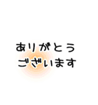 うごくシンプル敬語挨拶文字（個別スタンプ：2）