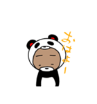 クマにぱんだ（個別スタンプ：2）