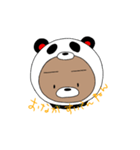 クマにぱんだ（個別スタンプ：7）