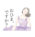 ビンテージ おねえさん【日常編】（個別スタンプ：10）