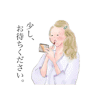 ビンテージ おねえさん【日常編】（個別スタンプ：15）