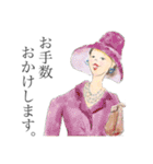 ビンテージ おねえさん【日常編】（個別スタンプ：19）