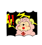 狼アニキと子羊コッ子ちゃん（個別スタンプ：7）