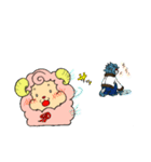 狼アニキと子羊コッ子ちゃん（個別スタンプ：20）