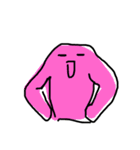 縁取りめん（個別スタンプ：4）