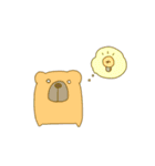 くまのきもち。（個別スタンプ：8）