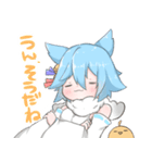 アズールレーン 吹雪ちゃんと重桜の仲間達（個別スタンプ：4）