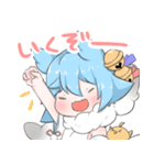 アズールレーン 吹雪ちゃんと重桜の仲間達（個別スタンプ：13）