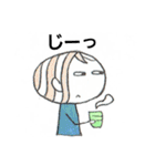 【手描き】女の子のゆるい日常会話スタンプ（個別スタンプ：2）