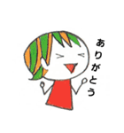【手描き】女の子のゆるい日常会話スタンプ（個別スタンプ：8）