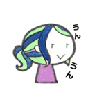【手描き】女の子のゆるい日常会話スタンプ（個別スタンプ：12）