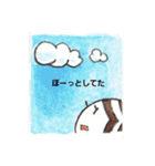【手描き】女の子のゆるい日常会話スタンプ（個別スタンプ：35）