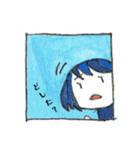 【手描き】女の子のゆるい日常会話スタンプ（個別スタンプ：39）