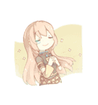 巡音ルカさんのほんわかぷち敬語スタンプ（個別スタンプ：1）