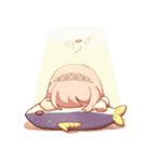 巡音ルカさんのほんわかぷち敬語スタンプ（個別スタンプ：4）