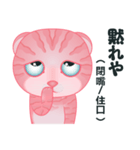 サイナイ猫-令和（日本語と中国語の対照）（個別スタンプ：36）