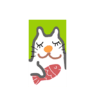 这是熊猫不是猫。猫だよ（個別スタンプ：1）