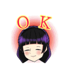 オリキャラたちがわちゃわちゃしてるだけ（個別スタンプ：1）
