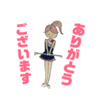 バトンガール パート1（個別スタンプ：3）