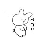 ホワイトラビット（個別スタンプ：8）