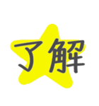 ゆっこちんの挨拶スタンプ（個別スタンプ：7）