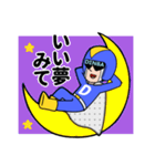 愛と正義のスーパーヒーローDENBAマン！（個別スタンプ：30）