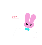 ゆるーいウサちゃん（個別スタンプ：8）