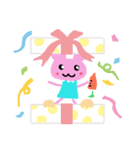 ゆるーいウサちゃん（個別スタンプ：15）