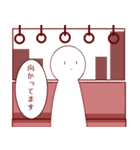 真顔と猫のスタンプ（個別スタンプ：7）