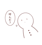 真顔と猫のスタンプ（個別スタンプ：20）