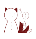 真顔と猫のスタンプ（個別スタンプ：28）