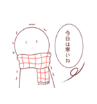 真顔と猫のスタンプ（個別スタンプ：32）