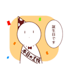 真顔と猫のスタンプ（個別スタンプ：34）