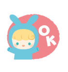 手伝ってほしい きぐるみちゃん（個別スタンプ：21）