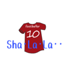 foot ball word1（個別スタンプ：10）