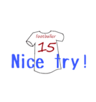 foot ball word1（個別スタンプ：15）