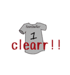 foot ball word1（個別スタンプ：22）