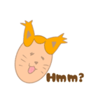 リアクションねこ。（個別スタンプ：15）