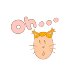リアクションねこ。（個別スタンプ：16）