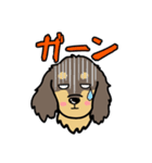 アトムとサンの友達、ダックスちゃん（個別スタンプ：13）
