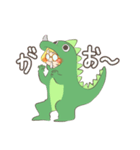 愉快なひと(恐竜ver.)（個別スタンプ：5）