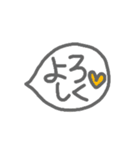 いつでもsimpleかわいい絵文字♪（個別スタンプ：40）