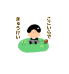 くろずきん（個別スタンプ：4）