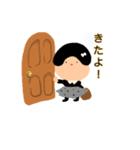 くろずきん（個別スタンプ：5）