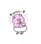 たれ耳のぶたさん（個別スタンプ：3）